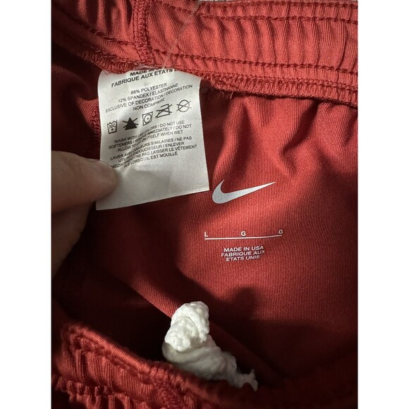 Nike Pro Elite Running Tights Red “Made In The USA” Men’s Size L 331033-698 RARE - Picture 3 of 3
